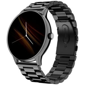 Noise Twist Go Round dial Smartwatch with BT Calling, 1.39" Display, Metal Build,(Elite Black)